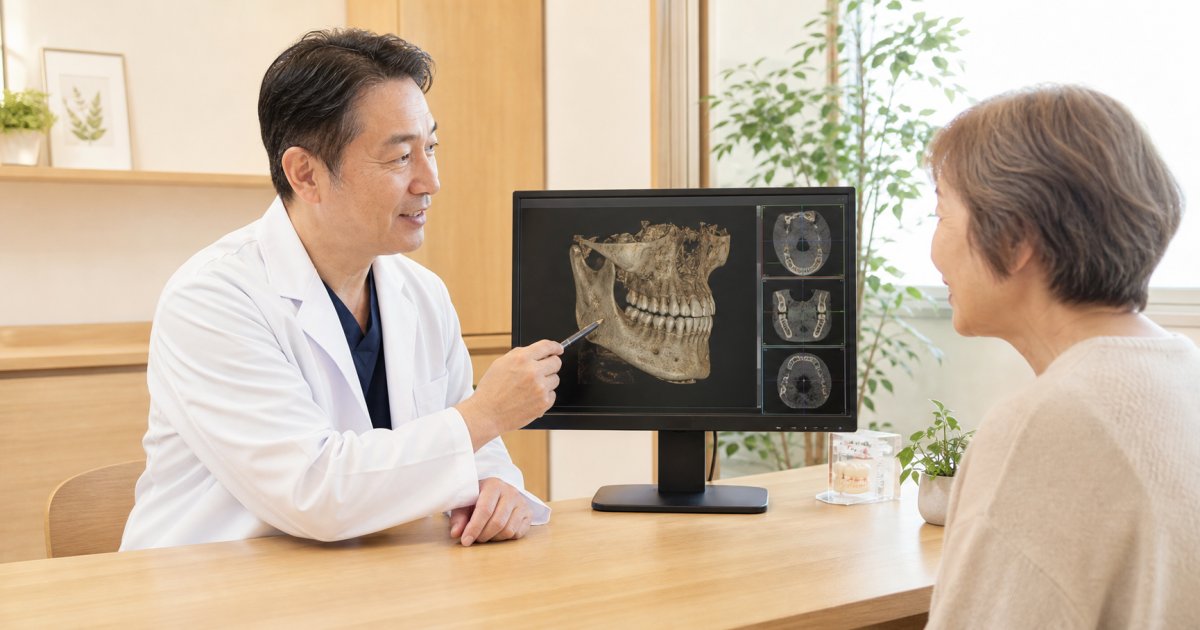 人工歯根は骨や年齢で諦めるべき？できない人の条件と検査基準