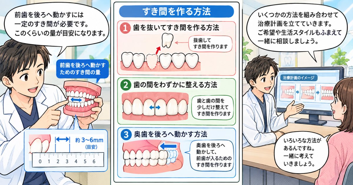 抜歯は必要?出っ歯を引っ込めるための抜歯・非抜歯の判断基準