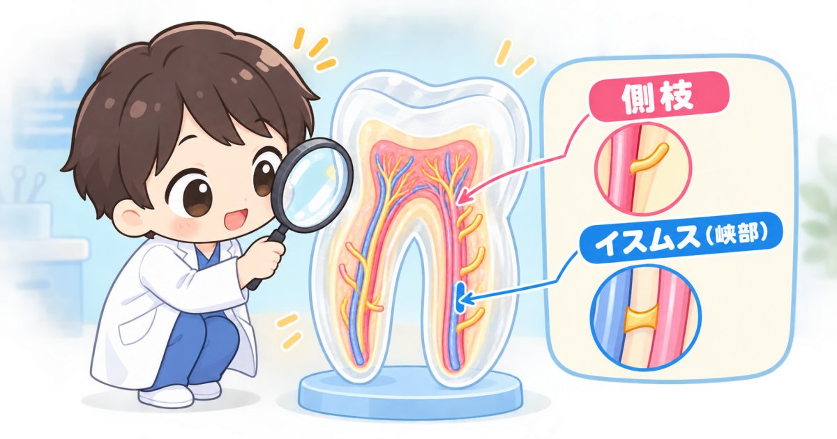 側枝・イスムスとは何か―根管内部に潜む複雑な構造